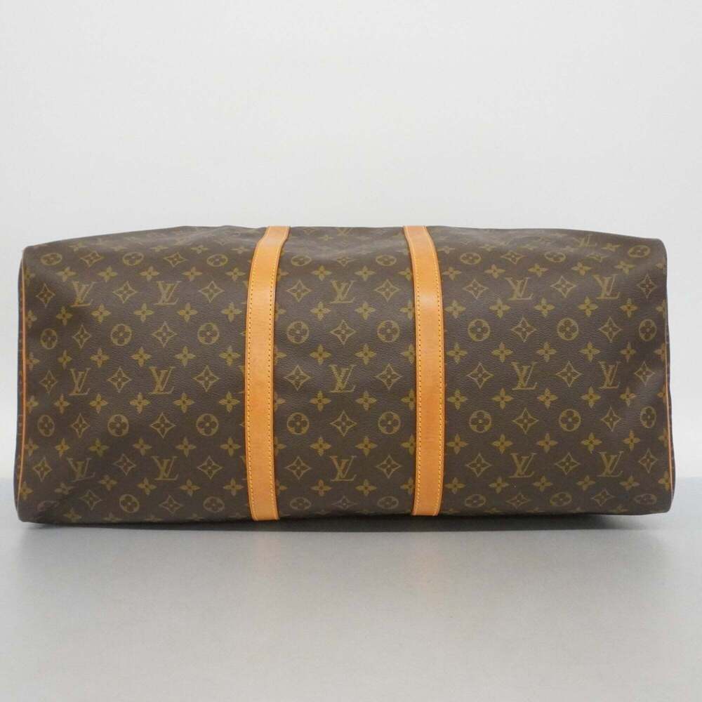 LOUIS VUITTON Brown Monogram Keepall 60 Boston Bag - Picture 3 of 12